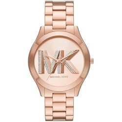 Michael Kors Slim Runway Women's Watch, Stainless Steel Bracelet Watch for Women