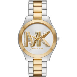 Michael Kors Slim Runway Women's Watch, Stainless Steel Bracelet Watch for Women