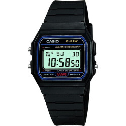 Casio F91W Men’s Digital Watch Black | Alarm, Light, New in Box